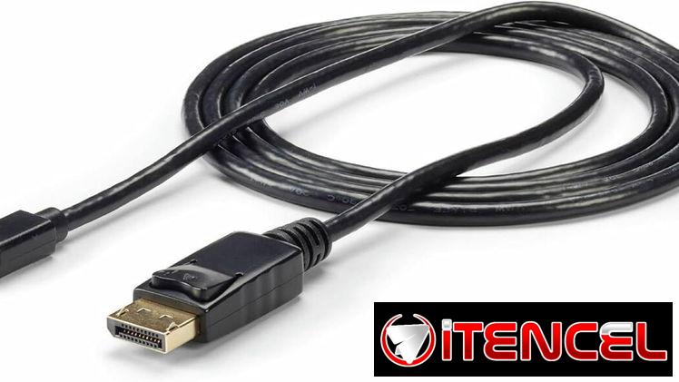 Cable MiniDP a DP 1.8M StarTech 4K x 2K UHD