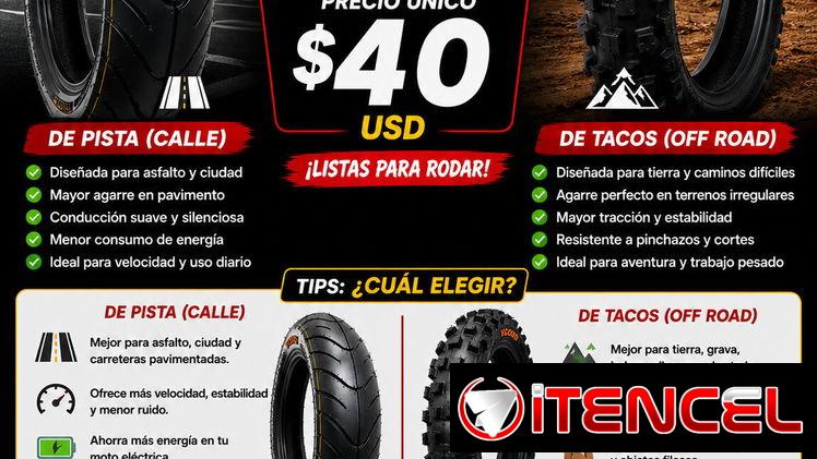 GOMAS 130/60 13 NUEVAS LA LISA SAN AGUSTIN