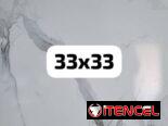 Azulejos marmoleado y blanco con betas