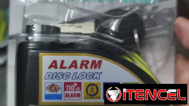 Candado con alarma