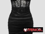 Vestido corto de Mujer.