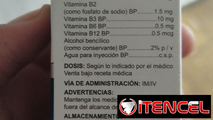 {Complejo b inyectable}