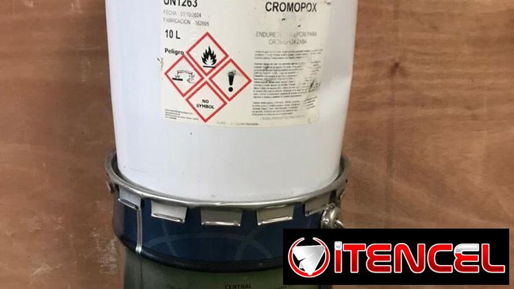 🥇Doble componente verde🟢 gris⚪ y marfil🟡 20×20 y 10×10 cromolac