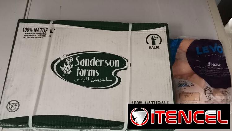 Caja de pollo 15kg y leche entera en polvo Marquesa