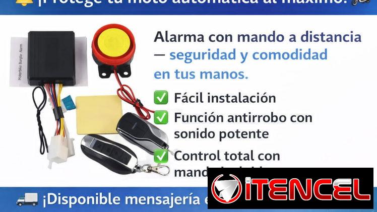 Alarma con mando a distancia ✅️