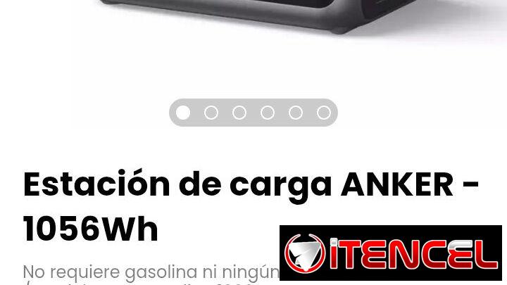 Estación de carga ANKER – 1056Wh. / Modelo: ANKER Solix C1000