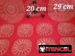 Juego de dulceras antiguo
