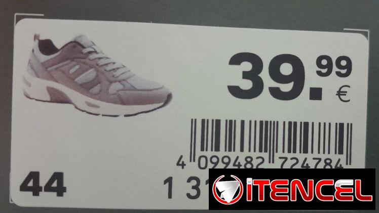 Zapatos de marca comprado en Deichmann tallas grandes