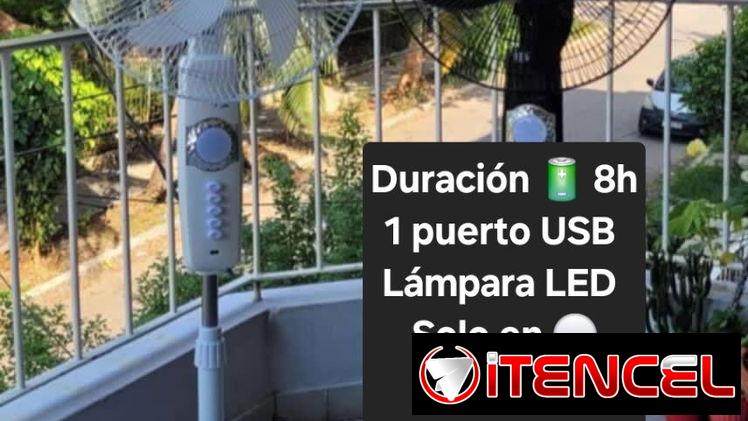 Ventilador recargable Mikexus con la autonomía que necesitas