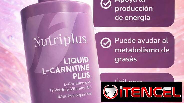 🔥 ¡Derrite Grasa y Gana Energía! 🏃‍♂️ L-Carnitina Nutriplus de Farmasi: ¡Tu Motor Fitness en Cuba! ⚡