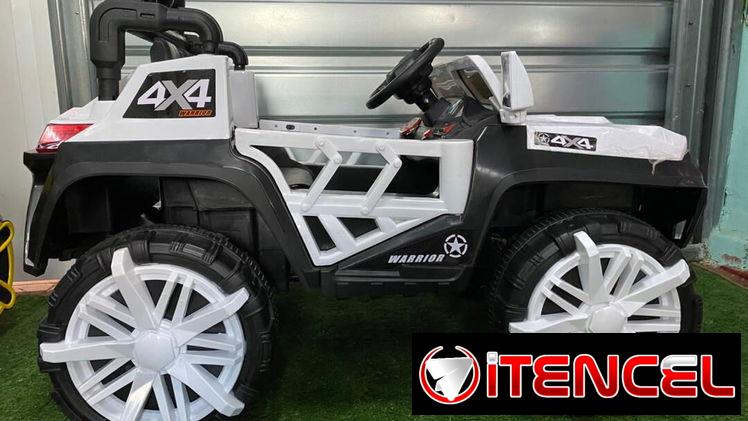 Carros eléctricos para niños, solo blanco