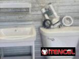 Bloques de cristal , juegos de baños , angulares de 40 x40 de 3 metros , de 3mm grosor entre otros