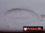 •Botella de cerveza cerámica “Gres-Port Dundas Glasgow”- siglo XIX pp XX. Herencia de mi bisabuela.