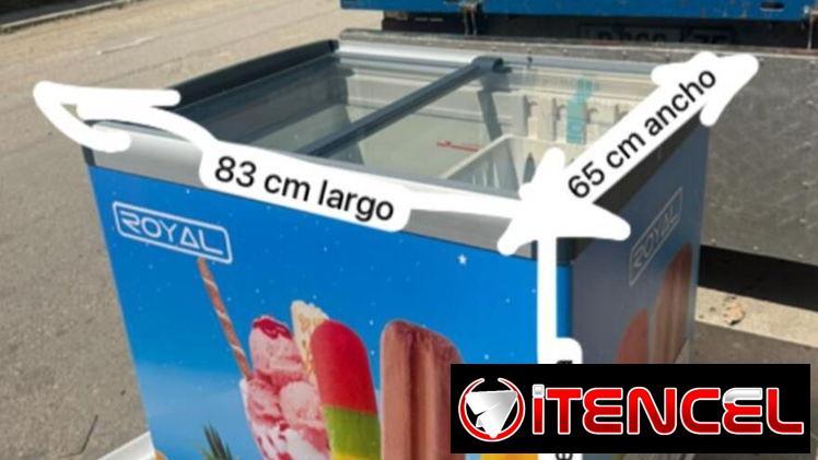 Nevera exhibidora horizontal 11 pies marca Royal  *Heladera* Mensajeria incluida