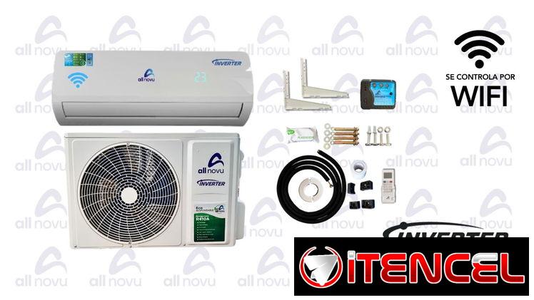 AIRE ACONDICIONADO 1T INVERTER 220V + SOPORTE ALL NOVU