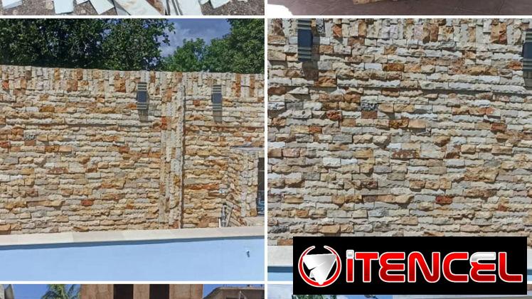 Se venden enchapes de pared recorteria de laja, recorteria de jaimanita, tiras de piedra excelente calidad