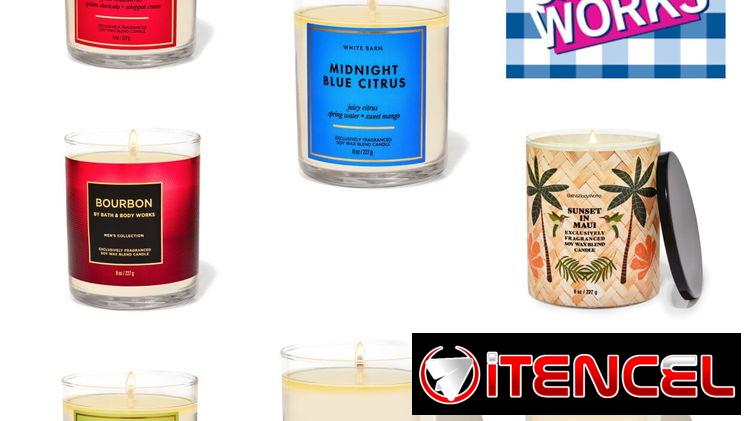 Velas Bath-body-works 1 mecha originales