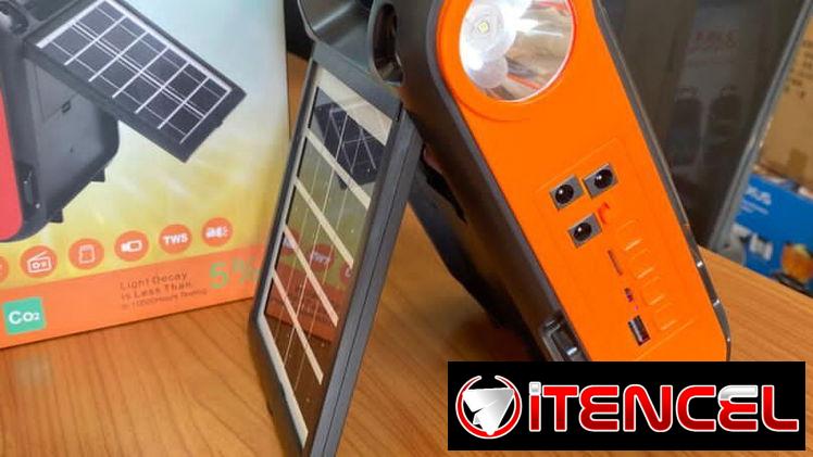 58296067  📢 RADIO CON PANEL SOLAR, LINTERNA, BLUETOOTH Y LÁMPARA LED 🔦☀️ 💰 Precio: 28 USD 🛡️ Garantía: 7 días