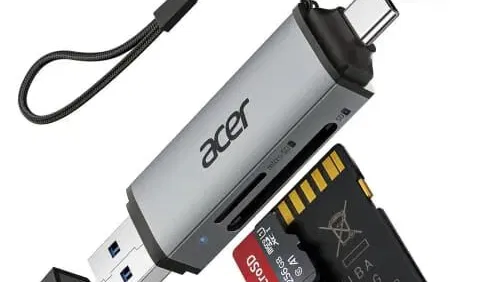 Lector de Tarjetas SD USB-C y USB-A 3.0 Dual Slot Share