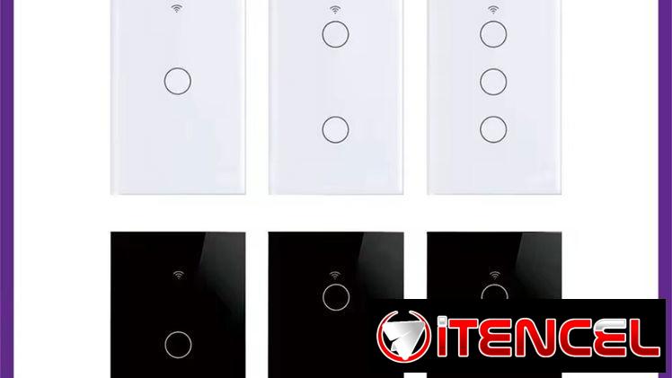 Interruptor WiFi táctil moderno
