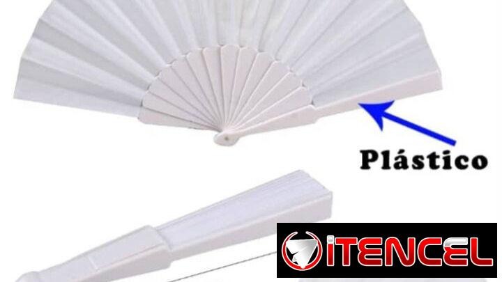 Abanicos  blancos