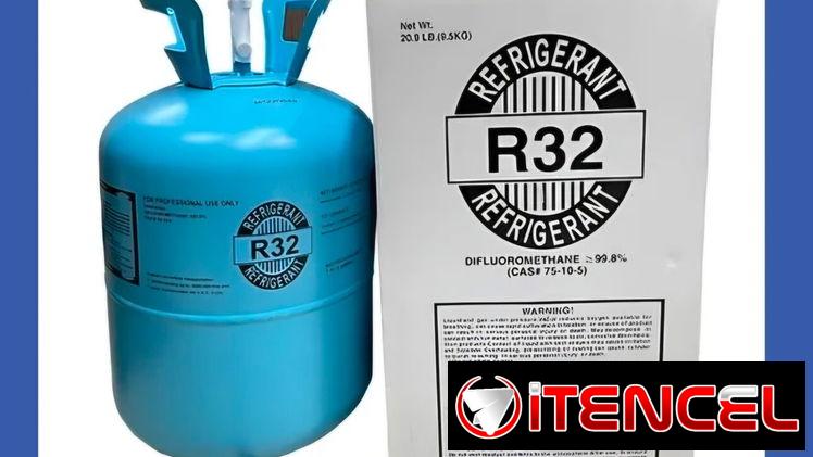 Gas. Gas refrigerante. Bala de gas