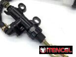 Bomba de freno para moto completa con su deposito de liquido de freno ideal para disco trasero.