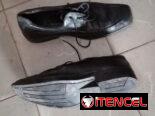 Zapatos de piel negros para uso formal,  de hombre. Número 43, mejor probarselos