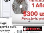 Split Milexus 1T con 6 meses de garantía (factura -mensajeria) 53220916