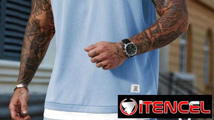 Conjunto de hombre azul