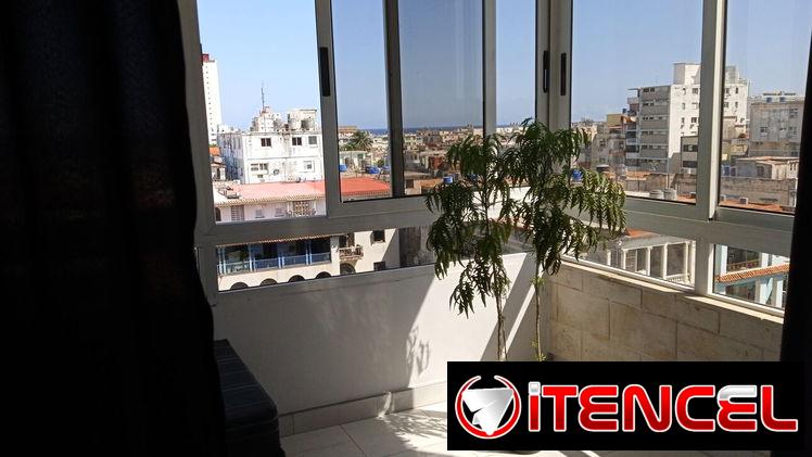 Renta de apartamento independiente vista al mar 1 habitación Vedado