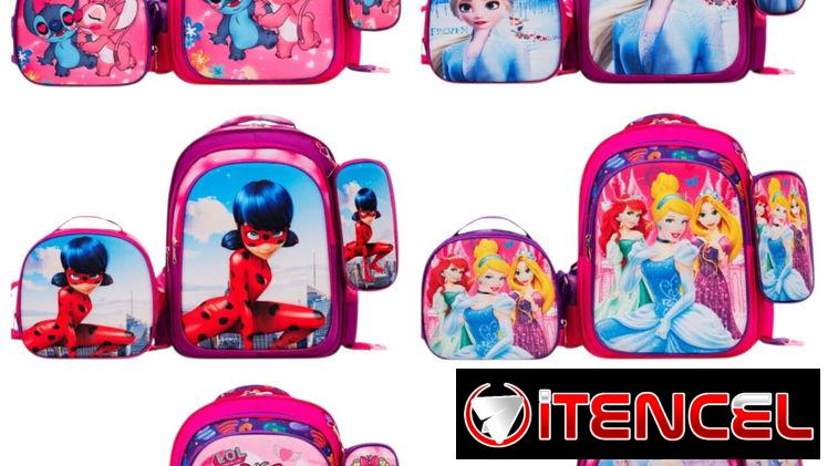 Set de mochilas de niña