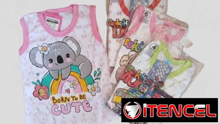 Capas de agua, camisetas niños, toallitas de mano