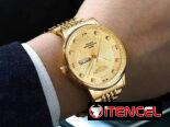 – Reloj Elegante Automático 42mm  LANGQIES