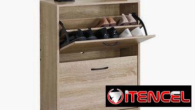 Zapatera de madera
