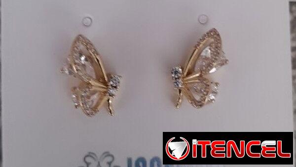 Finos Aretes _ Oro laminado