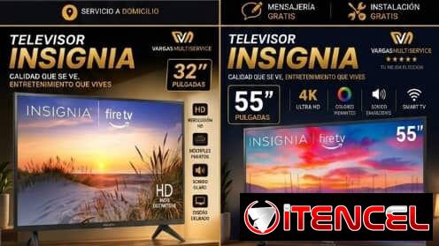 ¡Televisores INSIGNIA Smart Fire TV 2026! ✅ Nuevos • Sellados en Caja • Con Garantía Oficial 📲54389456