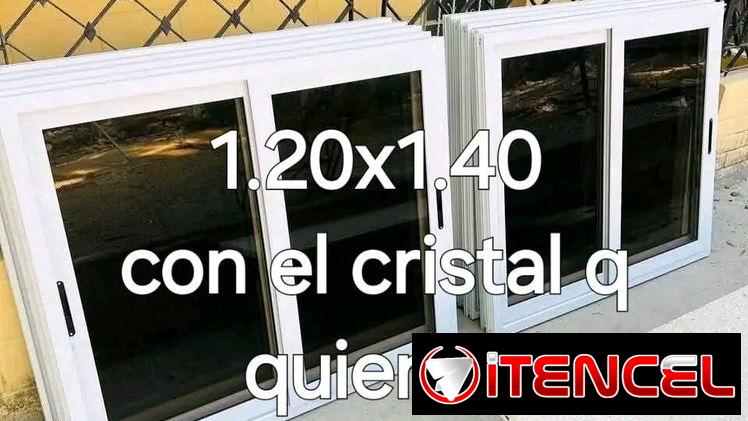 Ventanas y puertas de aluminio con cristal