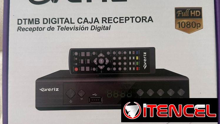 Caja receptora de canales para Tv en hd