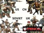 Set de pequeños militares articulados | videojuegoshabana.com