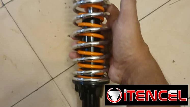 Amortiguadores de moto eléctrica y de combustión 33 cm