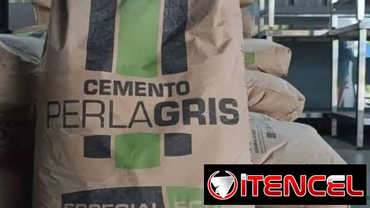 Cemnto perla gris de 42 . 5 kg