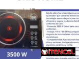 Cocina Infrarroja 2200w y 3500w