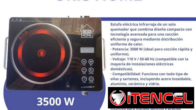 Cocina Infrarroja 2200w y 3500w