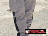 Pantalón 4 puertas gris talla 30-32