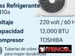 Split 1 tonelada, con base de metal para instalar, Whatsapp +18133093827