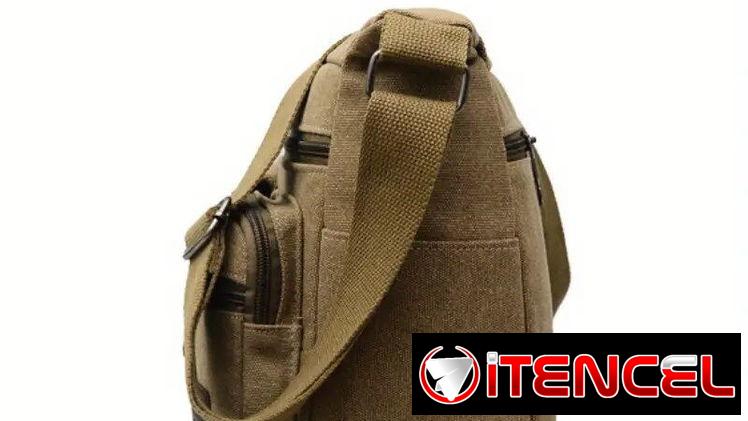 👜 Bolso Bandolera de Lona Vintage – Estilo y Resistencia por solo $20