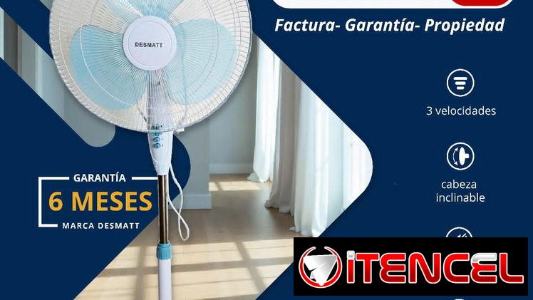 Ventilador de pedestal Desmatt 16 pulgadas (ko)