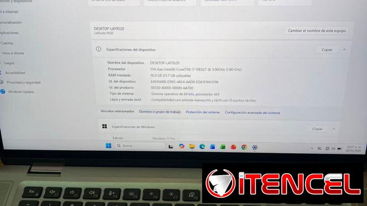 💻 Laptop Dell Latitude 9520 2 en 1 Gama Alta Premium 💎