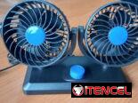 MINI FAN DE DOS CABEZALES INCLINABLES, ENTREGA DE FACTURA CON LA COMPRA, VARIEDAD DE ARTÍCULOS DE TECNOLOGÍA, ETC